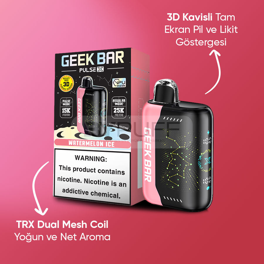 Geek Bar Pulse X 25000 Watermelon Ice